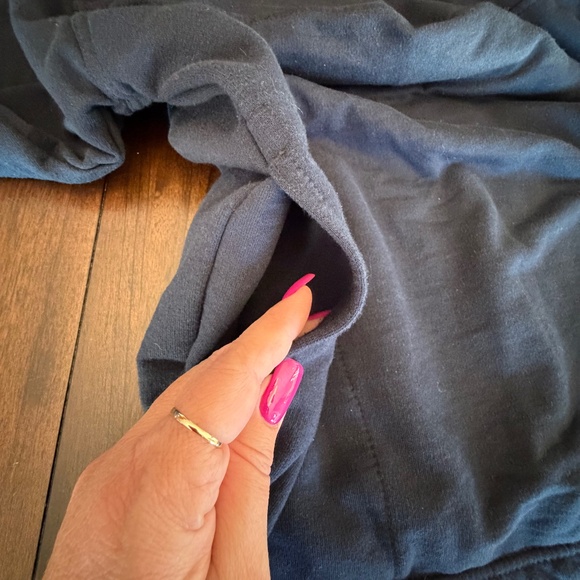 BERNE Men's Workwear Navy Pullover 1/4 Zip Sweat shirt, Size Large - Picture 7 of 16